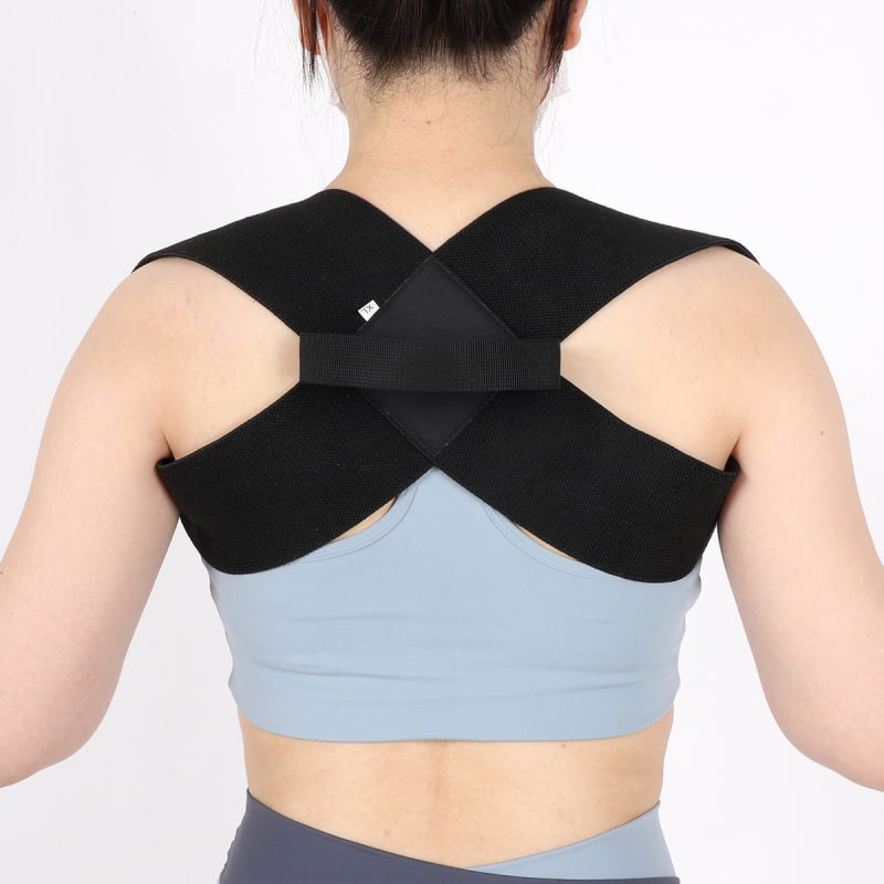 Раменен тренировъчен пояс за лежанка и тренировки на раменете и гърба – корекция на стойката (найлон; регулируем; за възрастни; за фитнес)