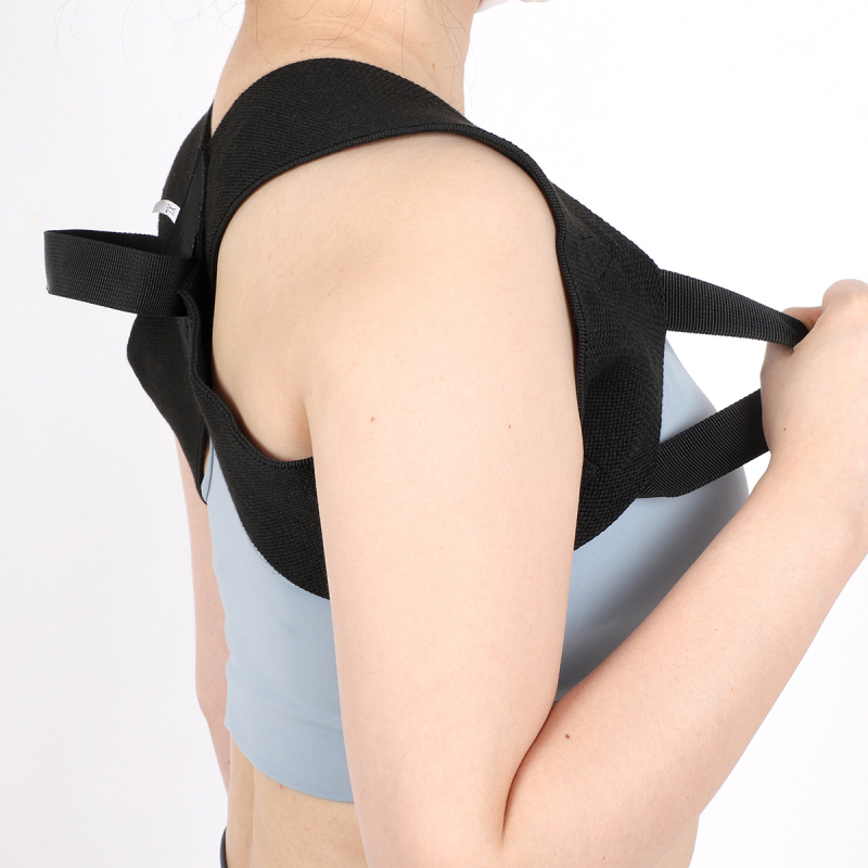 Раменен тренировъчен пояс за лежанка и тренировки на раменете и гърба – корекция на стойката (найлон; регулируем; за възрастни; за фитнес)