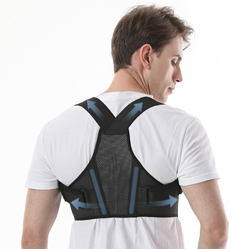 Коригираща лента за стойка, дишащ полиестер, Osik, за ученици и възрастни, регулируеми презрамки за рамене