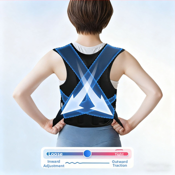 Коректор за стойка за подрастващи, дишащ пояс за позата, коректор на гръб с високо и ниско рамо, персонализирана обработка (Banbanli; Posture corrector; 2025.10.23; Частна марка: Да; Сертификация: Свържете се с обслужване на клиенти)