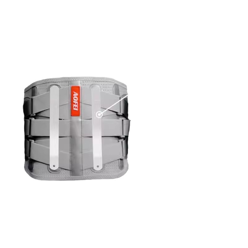 Поясен протектор с дишаща материя и стоманена пластина – лумбална опора, универсално приложение