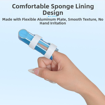 Пръстов ортез за фиксация на фрактура на пръста – Yu Ren, модел Two nail panels, производител Hengshui Yuren Medical Devices, стандарт Jiheng Equipment 20240267