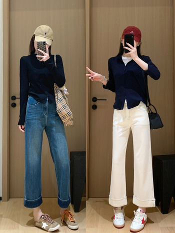 Pamukasta dukserica s stojećim ovratnikom i zatvaračem, korejsko-japanski casual stil, slobodan kroj, 50-70% pamuka, jesen 2025