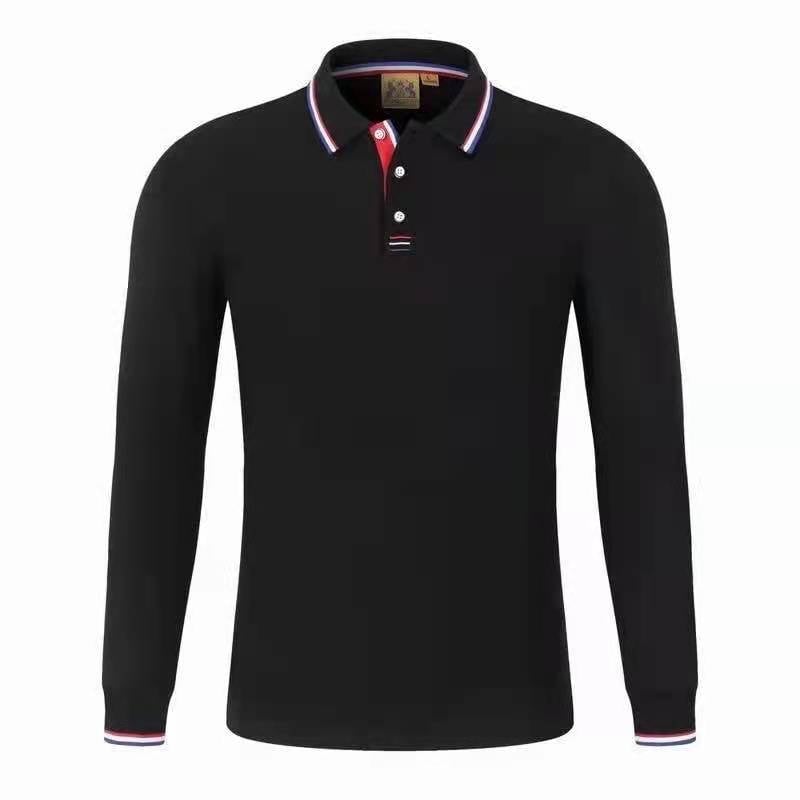 Iroda dolgozói hosszú ujjú galléros poloing, laza szabás, logó hímzés, testre szabható (hosszú ujjú, laza szabás, logó hímzés, testre szabható, akril)