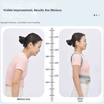 Bandă de corecție a posturii pentru adulți — Spandex, protecție umeri, potrivire universală, pentru alergare și fitness