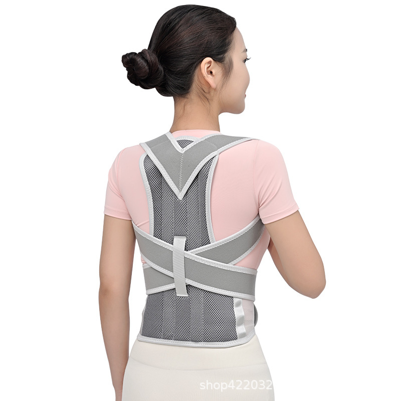 Bandă de corecție a posturii pentru adulți — Spandex, protecție umeri, potrivire universală, pentru alergare și fitness