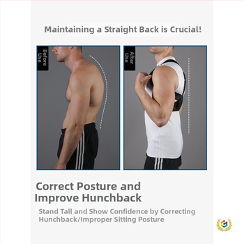 Popruh na korekciu držania tela – späťová podpora, nylon, univerzálne použitie, masáž, beh, fitnes a formovanie tela