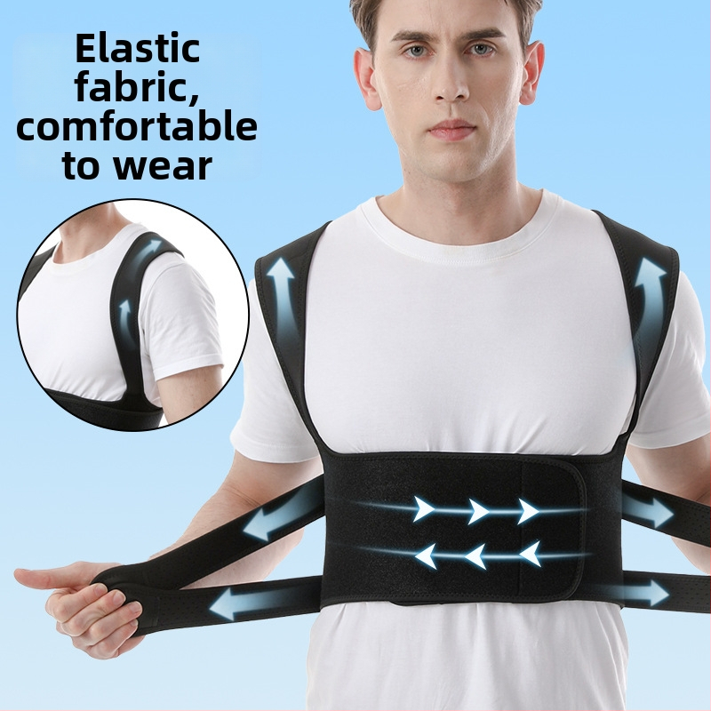 Osaike Pás na korekciu držania tela pre chrbát, model B6019, polyesterové vlákno, univerzálne použitie