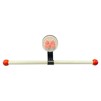 Suport de prosoape din plastic cu ventuză, fără găuri, bară unică pentru baie, spațiu de depozitare, cu posibilitate de personalizare