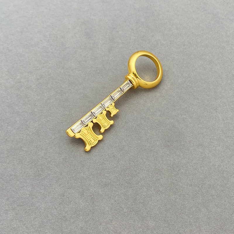 Медна геометрична брошка с електроплакиране – унисекс мултифункционален моден аксесоар