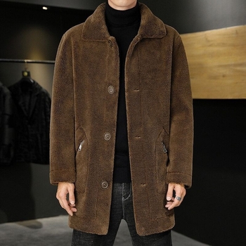 Jakna od korduroja, debeli završetak, jednodijelno kopčanje, ovratnik Turn-down