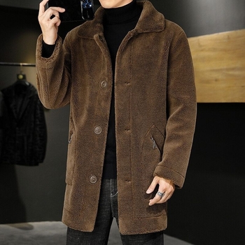 Jakna od korduroja, debeli završetak, jednodijelno kopčanje, ovratnik Turn-down