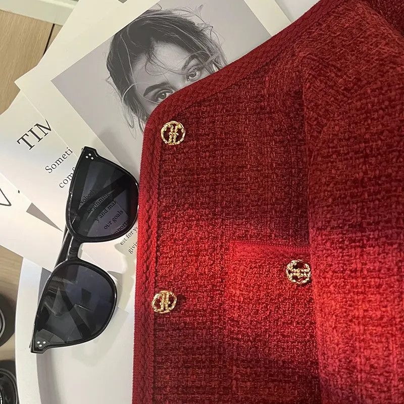 Пухено зимно яке с плътна изолация, яка с висока стойка, патчворк детайл, нормална дължина, корейски стил