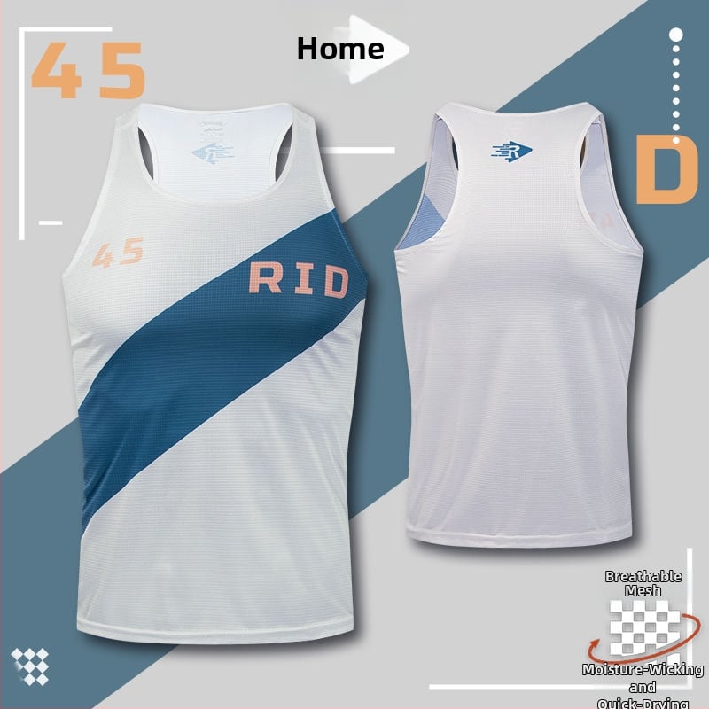 Безрукавна спортна жилетка — унисекс за възрастни, дишаща полиестерна материя