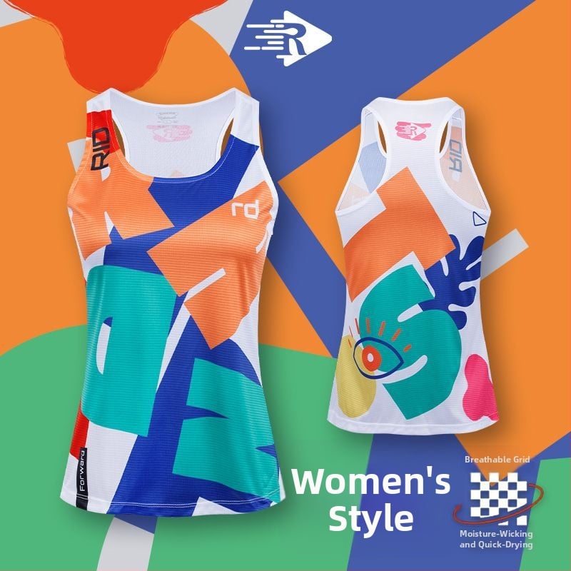 Безрукавна спортна жилетка — унисекс за възрастни, дишаща полиестерна материя