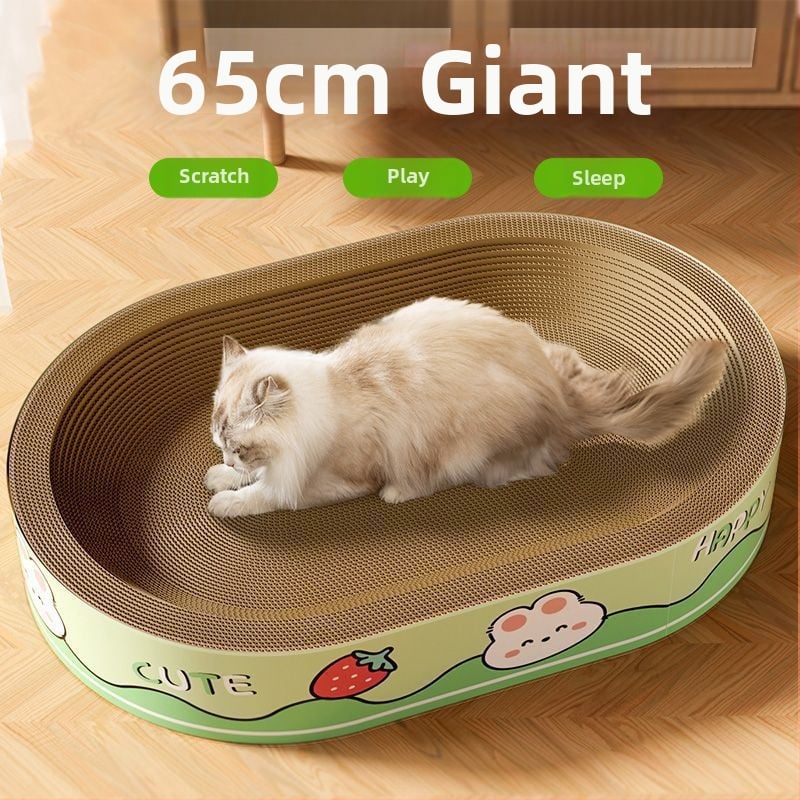 Φωλιά γάτας με πίνακα γρατσουνίσματος, όλα σε ένα; υλικό: Default item, συσκευασία: 1, στυλ: γλυκό