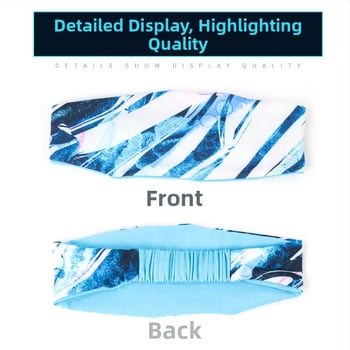 Лента за глава Green Rider, полиестер, подходяща за бягане, фитнес, баскетбол и колоездене; налична частна марка.