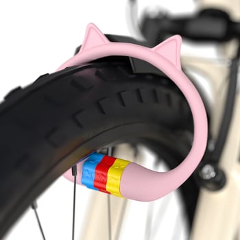 Lead Star κλειδαριά ποδηλάτου — σιλικόνη, αντικλοπική, συνδυαστική, φορητή, unisex