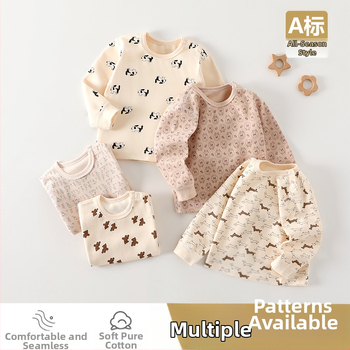 Dječji osnovni top od pamuka s mekom teksturom, unisex, okrugli ovratnik, 95% pamuk, bez kapulje, proljeće–jesen