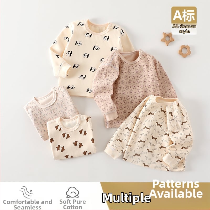 Dječji osnovni top od pamuka s mekom teksturom, unisex, okrugli ovratnik, 95% pamuk, bez kapulje, proljeće–jesen