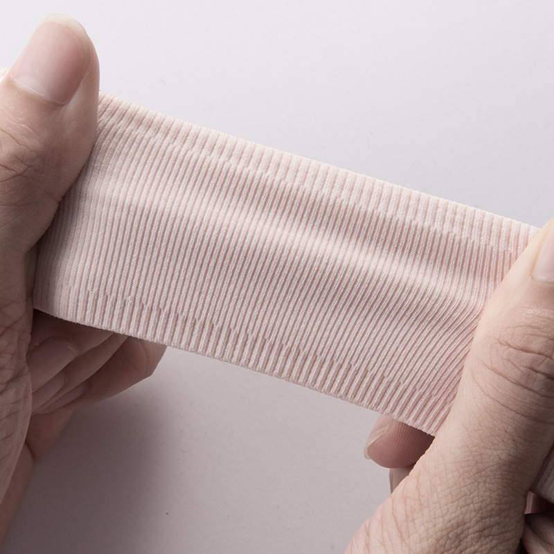 Mybeth спортна лента за глава — абсорбира пот, вътрешна силиконова антихлъзгаща подложка, полиестер + еластан, подходяща за бягане, фитнес, колоездене и баскетбол