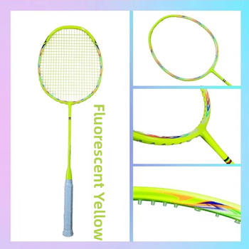 Бадминтон ракета с пълна карбонова рамка, дължина 675 мм, тегло 75–79 г, дръжка G5