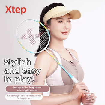 Бадминтон комплект от две ракети — лека алуминиево-карбонова рамка, тегло 95–100 г, модел J65008A