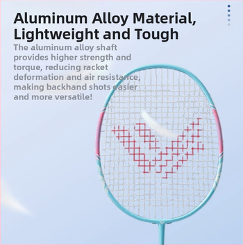 Welker ракетка за бадминтон, карбонова рамка, 90–94 g, хоризонтален удар, комплект 2 броя