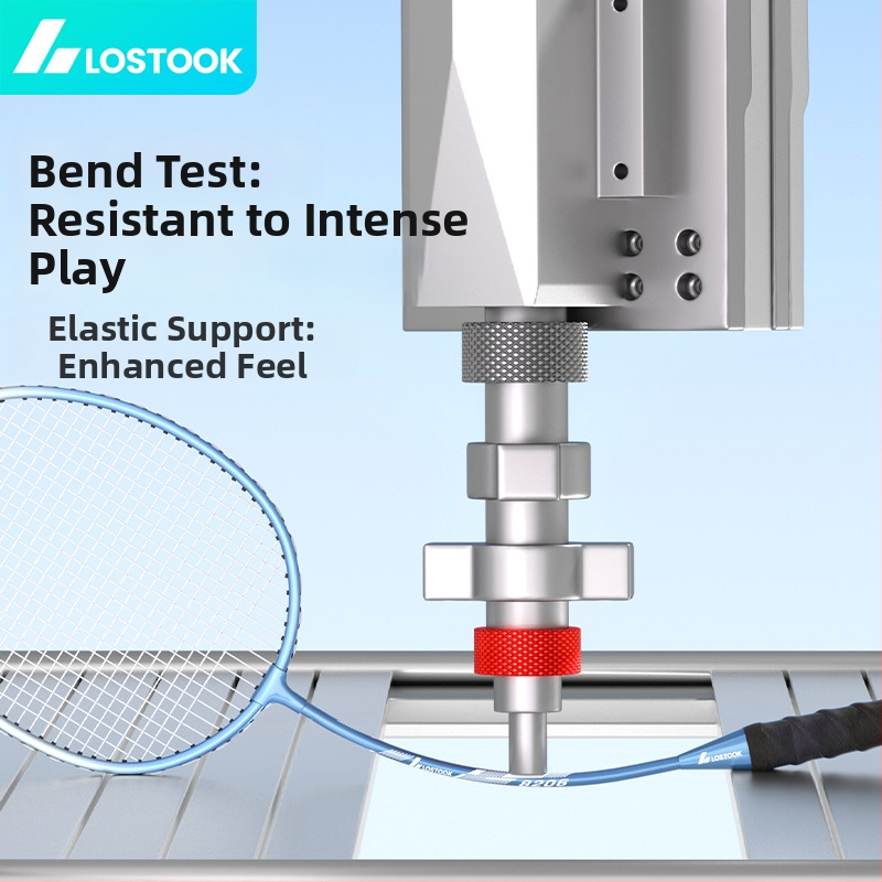 Бадминтон ракета – рамка от железен сплав, тегло 95–100 g, ръкохватка G2, директен удар, за възрастни