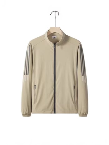 UV zaštita vanjska odjeća za tinejdžere, tanak najlon smjesa, SPF 50+, brzo sušenje, prozračna, stojeći ovratnik.