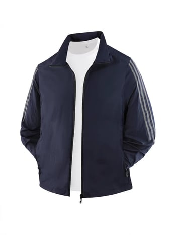 UV zaštita vanjska odjeća za tinejdžere, tanak najlon smjesa, SPF 50+, brzo sušenje, prozračna, stojeći ovratnik.