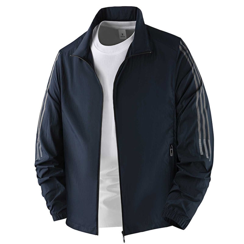 UV zaštita vanjska odjeća za tinejdžere, tanak najlon smjesa, SPF 50+, brzo sušenje, prozračna, stojeći ovratnik.