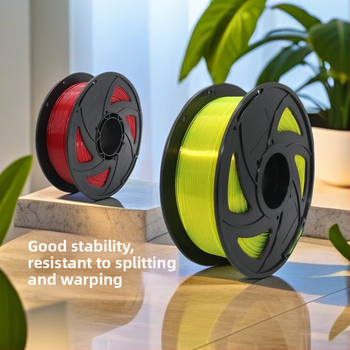 3D nyomtató patron PETG, PETG003, kör keresztmetszet, hossz körülbelül 330 m, denzitás 1.29–1.40 g/cm³