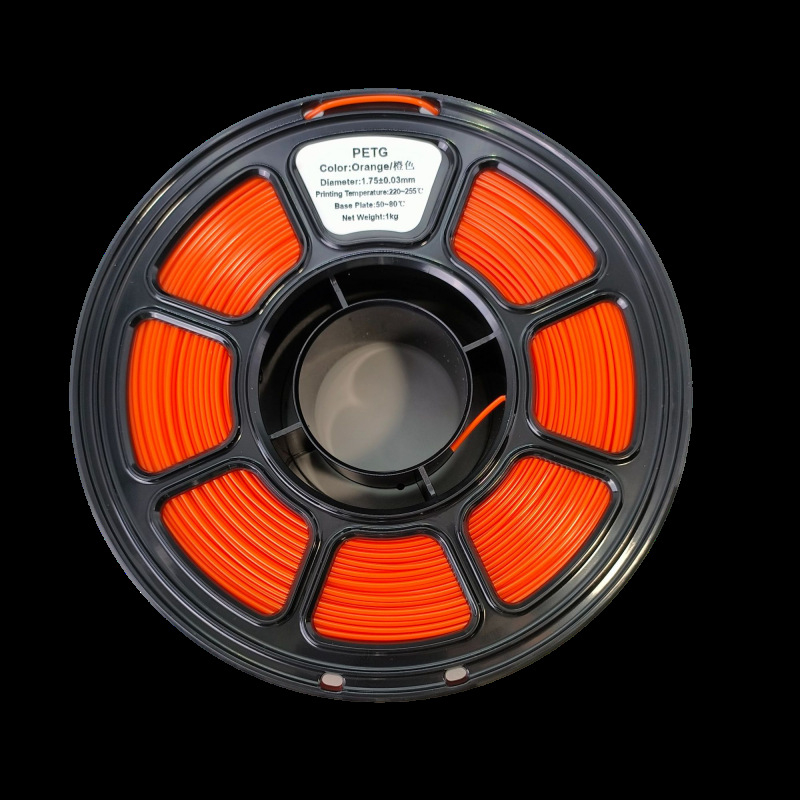 3D nyomtató patron PETG, PETG003, kör keresztmetszet, hossz körülbelül 330 m, denzitás 1.29–1.40 g/cm³