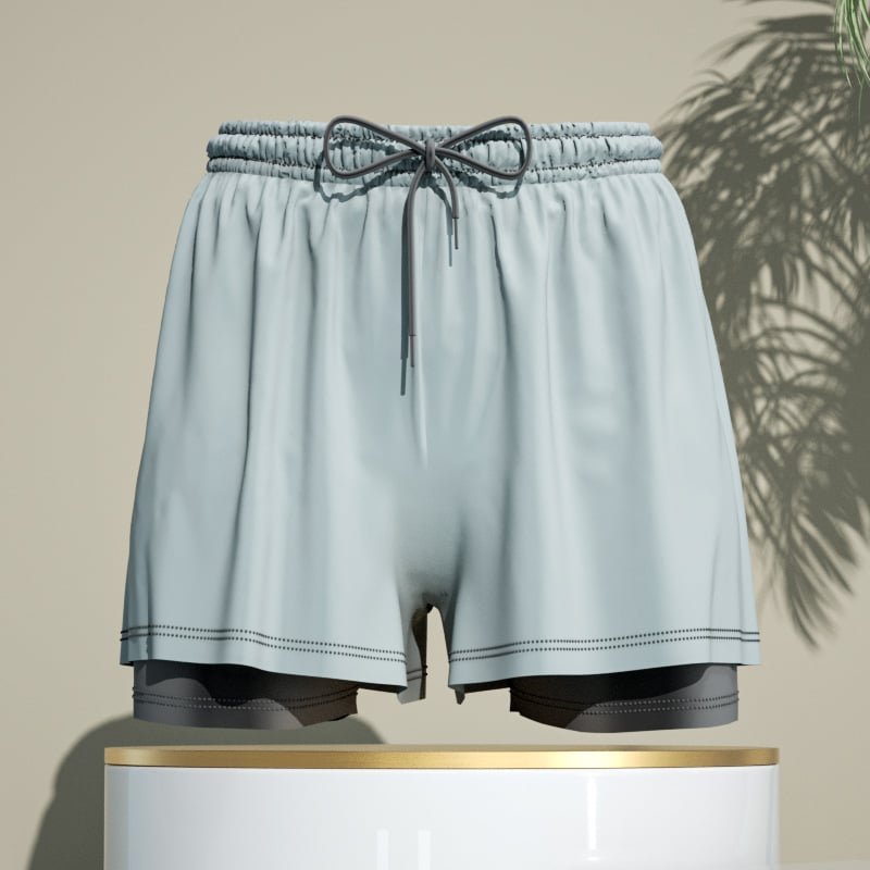 Ανδρικά μαγιό κολύμβησης, αναπνεύσιμα, γρήγορα στεγνώνοντα, στυλ μποξέρ, 100% πολυεστέρας, μονόχρωμα