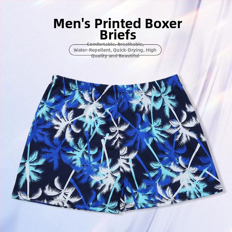 Ανδρικά μαγιό με ψηφιακή εκτύπωση, ύφασμα Milk Silk, 92% πολυεστέρας, επένδυση 100% πολυεστέρας, βάρος 75 g