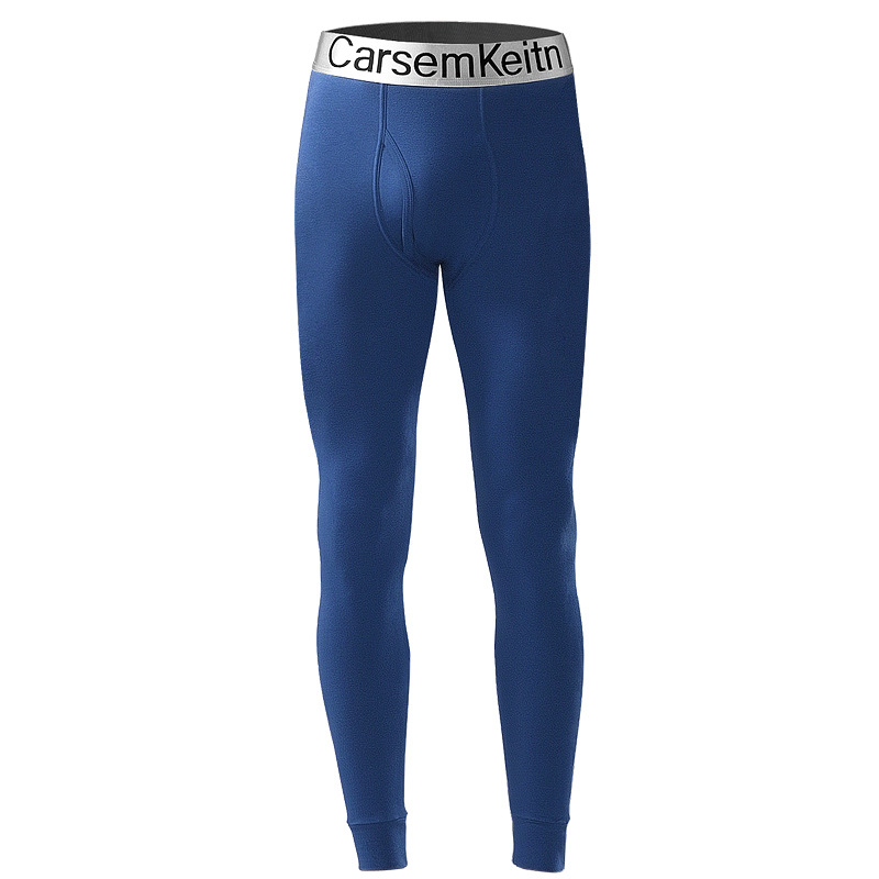 Férfi vékony pamut melegítő nadrág, karcsú szabás, lélegző, 95% pamut