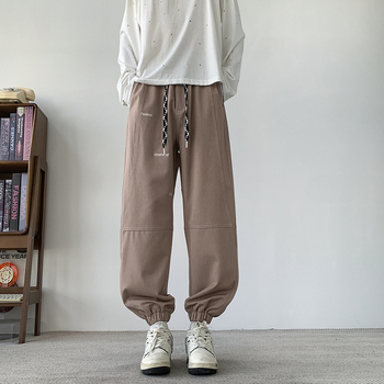 Farmerek egyenes szabású, középmagasságú derék, mikro-elasztikus, pamut anyag, őszi 2024 kiadás