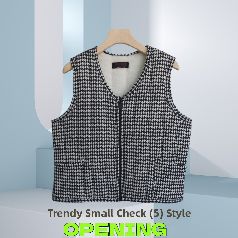 Женска флорална жилетка с V-образно деколте, нормална дължина, смес Rayon и Polyester, Пролет 2025