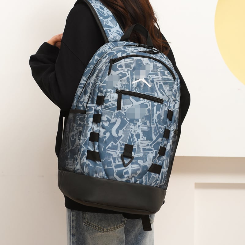 Oxford szövetes hátizsák, vízálló, kapacitás 36–55 L, 12 hüvelykes laptop kompatibilis