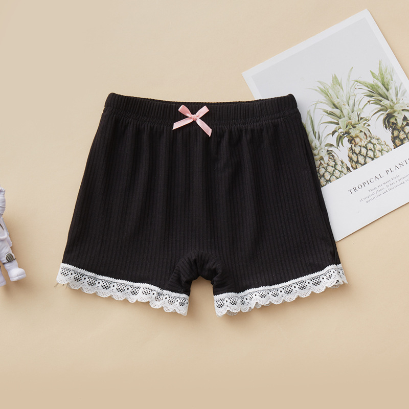 Lányok számára biztonsági modal nadrágok – vékony nyári alsónemű, 95% modal, 3–8 éveseknek