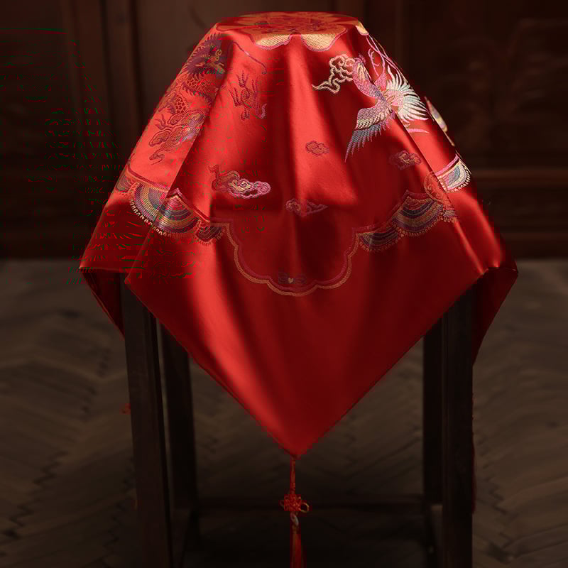 Szatén retro menyasszonyi fejfedő – esküvőre – Suzhou