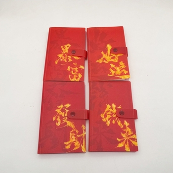 A6 Pénz megtakarító könyv — Gyerekeknek nagy kapacitású pénz szervező; Huixun PP, Testreszabható, Logó nyomtatás elérhető