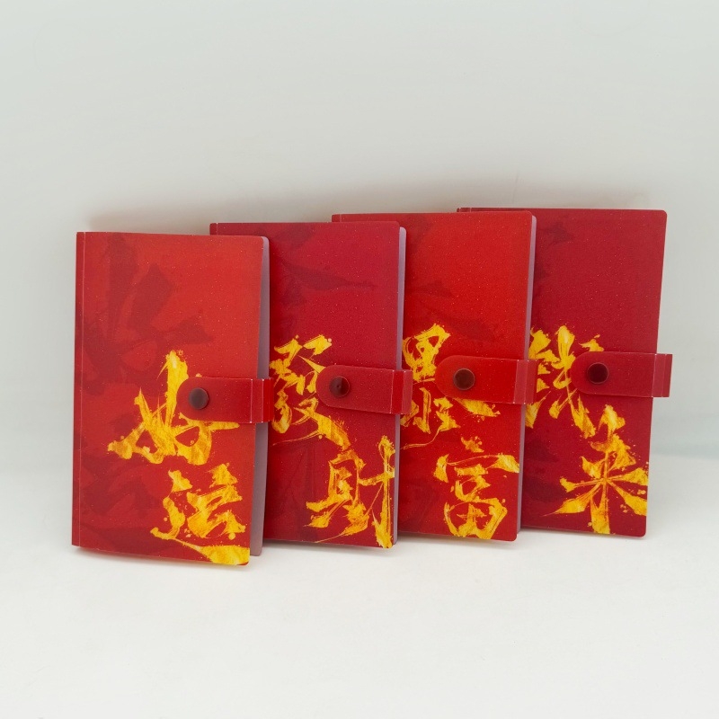 A6 Pénz megtakarító könyv — Gyerekeknek nagy kapacitású pénz szervező; Huixun PP, Testreszabható, Logó nyomtatás elérhető