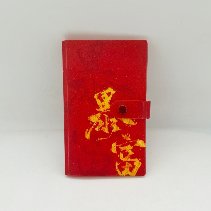 A6 Pénz megtakarító könyv — Gyerekeknek nagy kapacitású pénz szervező; Huixun PP, Testreszabható, Logó nyomtatás elérhető