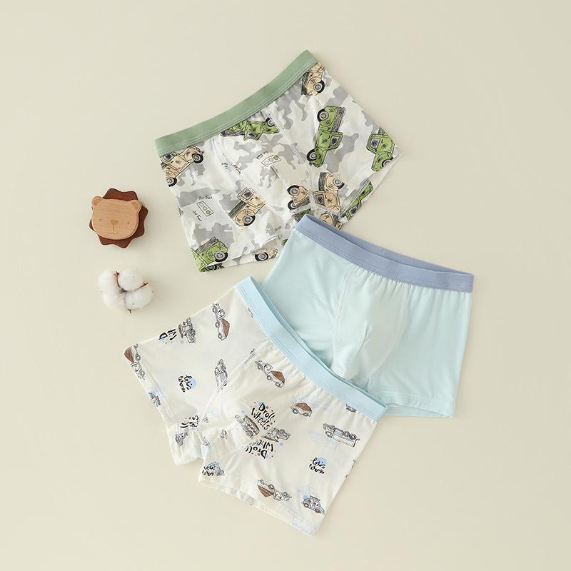 Muške dječje boxerice od Lenzing Modal – upijanje vlage, bez oznake, bez šavova, 92% Modal, 8% Spandex, Klasa A