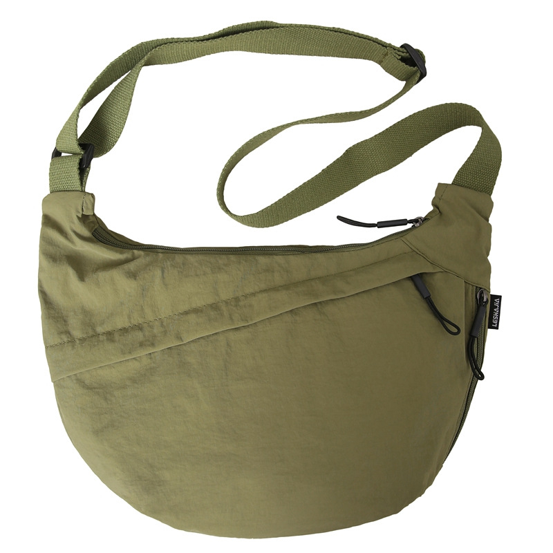 Dawn Energy Dumpling torba – ulični stil, najlon, zatvarač, poliester podstava, jedan remen za rame