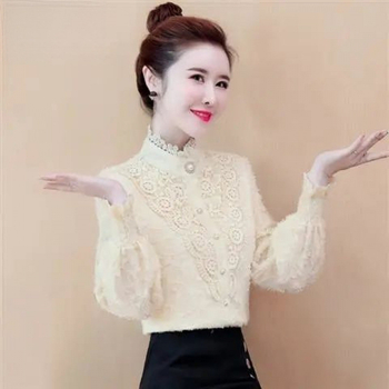 Chenille kardigan, širokog kroja, half-turtleneck ovratnik, dugi rukavi, proljeće 2025