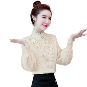 Chenille kardigan, širokog kroja, half-turtleneck ovratnik, dugi rukavi, proljeće 2025