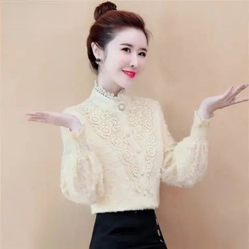 Chenille kardigan, širokog kroja, half-turtleneck ovratnik, dugi rukavi, proljeće 2025